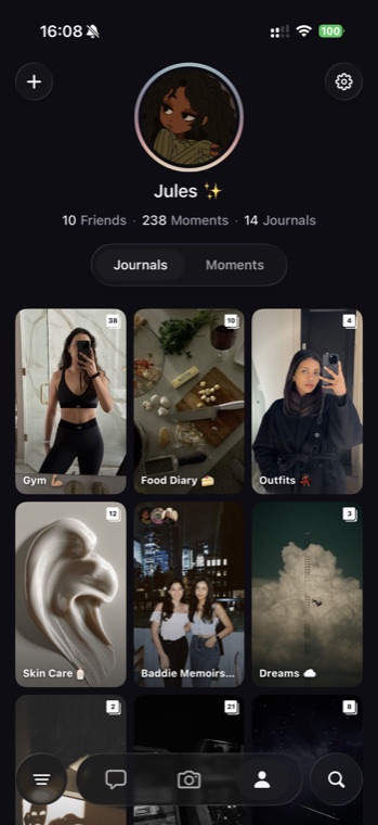 opalo profile — your private photo and video journals, kept